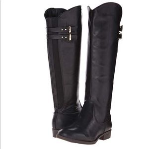 Black, tall riding boots, size 8, NWT